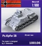 100106  техника и вооружение  Pz.Kpfw. IB German light tank  (1:100) 2000000218441