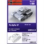 100113  техника и вооружение  Немецкий лёгкий танк Pz.Kpfw. IF  (1:100) 2000000226477