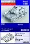 100133  техника и вооружение  7TP Early Polish Light Tank ver.2  (1:100) 2000000257334