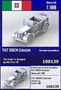 100139  техника и вооружение  Fiat 508CM Coloniale  (1:100) 2000000257396