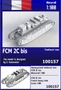 100157  техника и вооружение  Французский тяжёлый танк FCM 2C bis  (1:100) 2000002119135