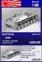 100159  техника и вооружение  Японский средний танк Тип 97 Chi-Ha с радио  (1:100) 2000002119142