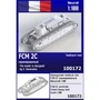 100172  техника и вооружение  Французский тяжёлый танк FCM 2C экранированный  (1:100) 2000002139638
