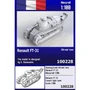 100228  техника и вооружение  Французский лёгкий танк Renault FT-31  (1:100) 2000002139874