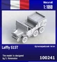 100241  техника и вооружение  Французский артиллерийский тягач Laffly S15T  (1:100) 2000002150237