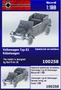 100258  техника и вооружение  Немецкий армейский автомобиль Volkswagen Typ 82 Kübelwagen  (1:100) 2000002165323