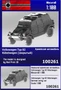 100261  техника и вооружение  Volkswagen Typ 82 Kübelwagen (закрытый)  (1:100) 2000002165354