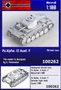 100262  техника и вооружение  Немецкий лёгкий танк Pz.Kpfw. II F  (1:100) 2000002165361