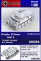 100264  техника и вооружение  Немецкий огнемётный танк Pz.Kpfw. II Flamm Ausf A   (1:100) 2000002182702