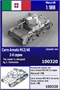 100320  техника и вооружение  Итальянский средний танк Carro Armato M13/40 2-й серии  (1:100) 2000002202660