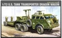13409  техника и вооружение  U.S. Tank Transporter Dragon Wagon  (1:72) 603550134098
