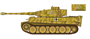13422  техника и вооружение  German Tiger-I Ver. Early  (1:72) 8809845381075