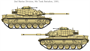 13425  техника и вооружение  M60A1 RISE (P)  (1:72) 8809845381143