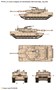 13430  техника и вооружение  USMC M1A1  (1:72) 8809845382256