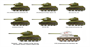13554  техника и вооружение  Soviet Medium Tank Танк-34-85 "Ur@l Tank Factory No. 183"  (1:35) 8809845380771
