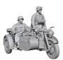 13556  техника и вооружение  German Panzer I Ausf.B & Motorcycle Zündapp KS750 w/sidecar  (1:35) 8809845381785
