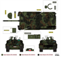 13560  техника и вооружение  Polish Land Forces K2GF  (1:35) 8809845381266