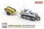 16002  техника и вооружение  German Sd.Kfz.2 Kettenkraftrad with Cart & Sdkfz 302 Goliath  (1:16) 4711511160027