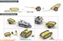 16003  техника и вооружение  Sd.kfz. 302 Goliath Demolition Vehicle with cart  (1:16) 4711511160034