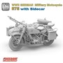 16005  техника и вооружение  R75 with Sidecar  (1:16) 4711511160058