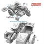 16005  техника и вооружение  R75 with Sidecar  (1:16) 4711511160058