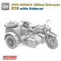 16005  техника и вооружение  R75 with Sidecar  (1:16) 4711511160058