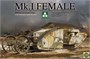 2033  техника и вооружение  WWI Heavy Battle Tank Mk.I Female with Anti-grenade screen  (1:35) 4897051420408