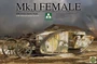 2033  техника и вооружение  WWI Heavy Battle Tank Mk.I Female with Anti-grenade screen  (1:35) 4897051420408
