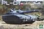 2127  техника и вооружение  PL-01 Prototype Polish light Tank  (1:35) 4897051421542