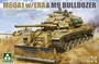 2142  техника и вооружение  M60A1 w/ERA & M9 Bulldozer  (1:35) 4897051421924