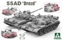 2166  техника и вооружение  Танк-55AD "Drozd"  (1:35) 489705142254