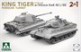 2178  техника и вооружение  Sd.Kfz.182 King Tiger Porsche turret w/105m KwK 46 L/68 2 in 1  (1:35) 4897051422860