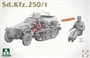 2184  техника и вооружение  Sd.Kfz. 250/1  (1:35) 4897051423096