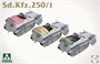 2184  техника и вооружение  Sd.Kfz. 250/1  (1:35) 4897051423096