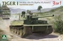 2192  техника и вооружение  Sd.Kfz.181 Pz.Kfw.VI.Ausf.E Tiger I Experimental Project 3in1  (1:35) 489705142326