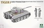 2195  техника и вооружение  Sd.Kfz.181 Pz.Kpfw.VI Ausf.E Tiger I Command Tiger Wittmann Early (1:35) 4897051423393
