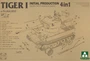 2197  техника и вооружение  Tiger I Начальная серия 4 в 1 s.Pz.Abt.502  (1:35) 2000002218111