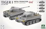 2197  техника и вооружение  Tiger I Начальная серия 4 в 1 s.Pz.Abt.502  (1:35) 2000002218111