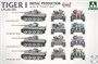 2197  техника и вооружение  Tiger I Начальная серия 4 в 1 s.Pz.Abt.502  (1:35) 2000002218111