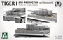 2198  техника и вооружение  Tiger I Mid-Production w/Zimmerit Ausf. E  (1:35) 2000002157977