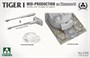 2198  техника и вооружение  Tiger I Mid-Production w/Zimmerit Ausf. E  (1:35) 2000002157977