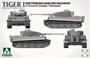 2202  техника и вооружение  Tiger I Early w/Steel Wheels w/zimmerit Gruppe "Fehrmann"  (1:35) 4897051423126