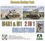2205W  техника и вооружение  Sherman² Box: M4A1(76w)HVSS + M1 Super Sherman + USTank Crewman  (1:35) 4897051423485