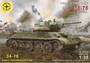303529 техника и вооружение  Советский Танк-34-76 выпуск начала 1943 г. (1:35) 4607061767543