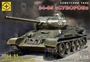 303532  техника и вооружение  Советский Танк-34-85 "Суворов"  (1:35) 4607061768717