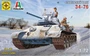 307201  техника и вооружение  Советский Танк-34-76  (1:72) 4607061768755