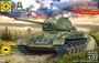 307223  техника и вооружение  Советский Танк-34-85  (1:72) 4607061768113