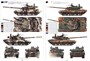35001-A  техника  и вооружение  Russia Танк-80У  + Russian tank commander + infantry  (1:35) 2000002120377