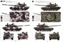 35001-A  техника  и вооружение  Russia Танк-80У  + Russian tank commander + infantry  (1:35) 2000002120377