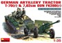 35039  техника и вооружение  German artillery tractor T-70(r) & 7,62cm GUN FK 288(r)  (1:35) 2000002115229